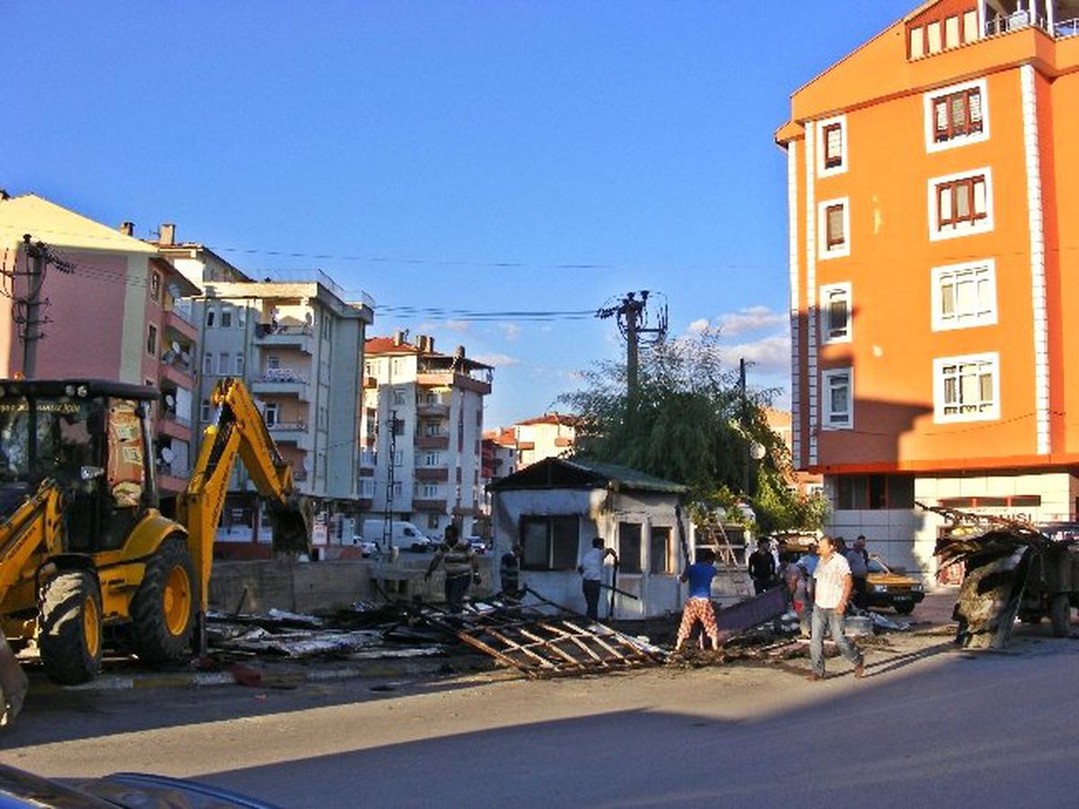Çorum\'da Yangın