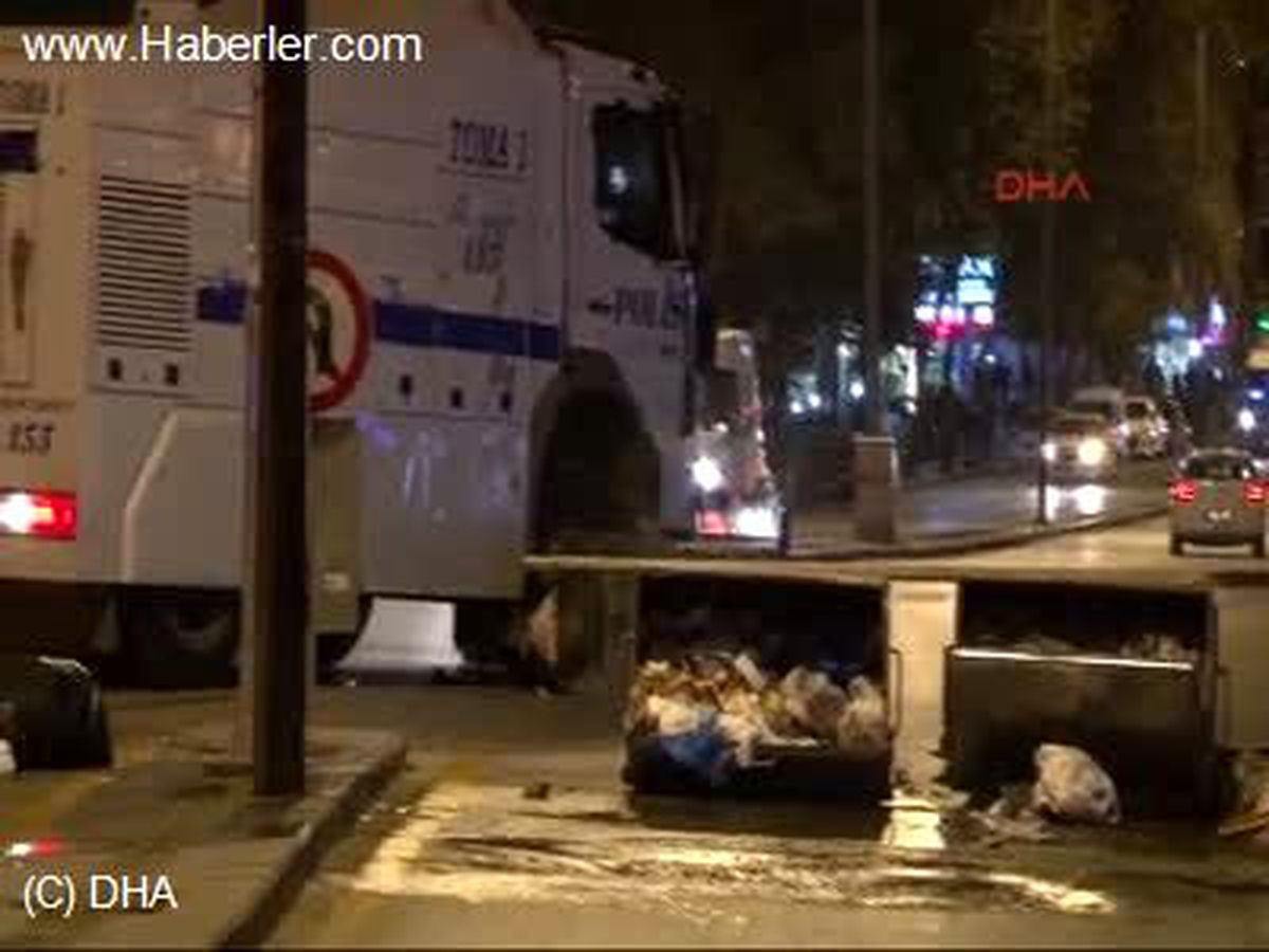 Dikmen Caddesi\'nde Polis Müdahalesi