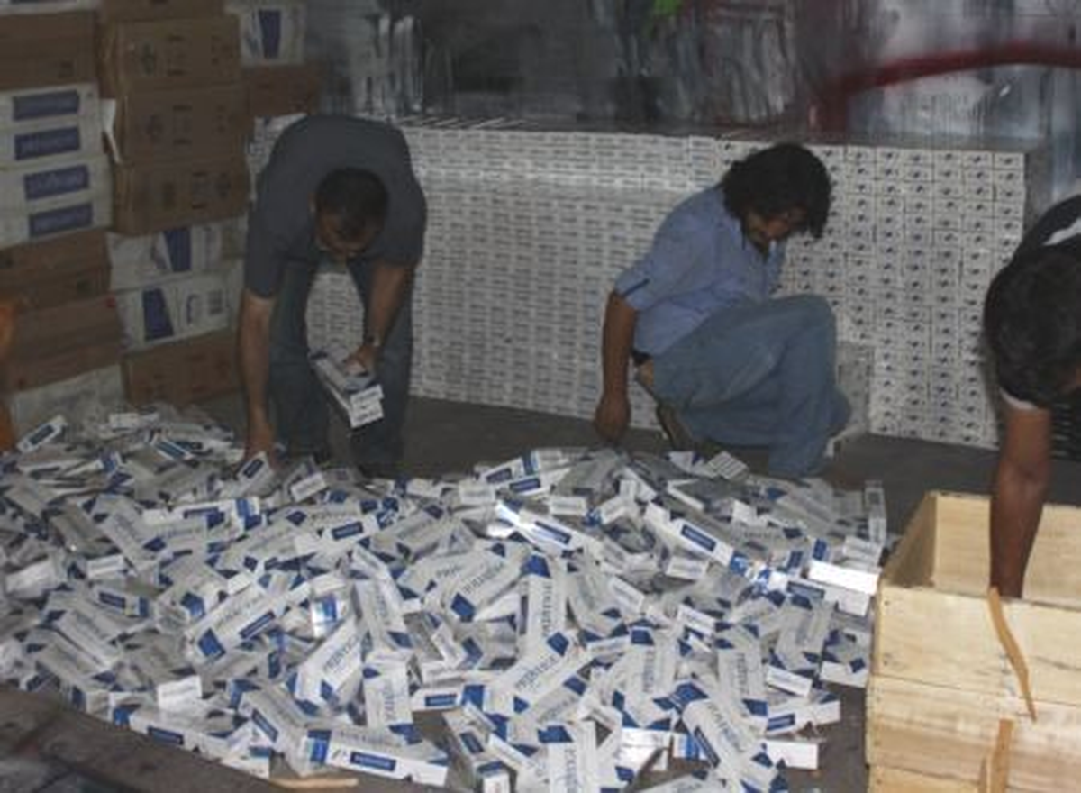 Erzurum\'da 4 Bin 480 Paket Kaçak Sigara Ele Geçirildi