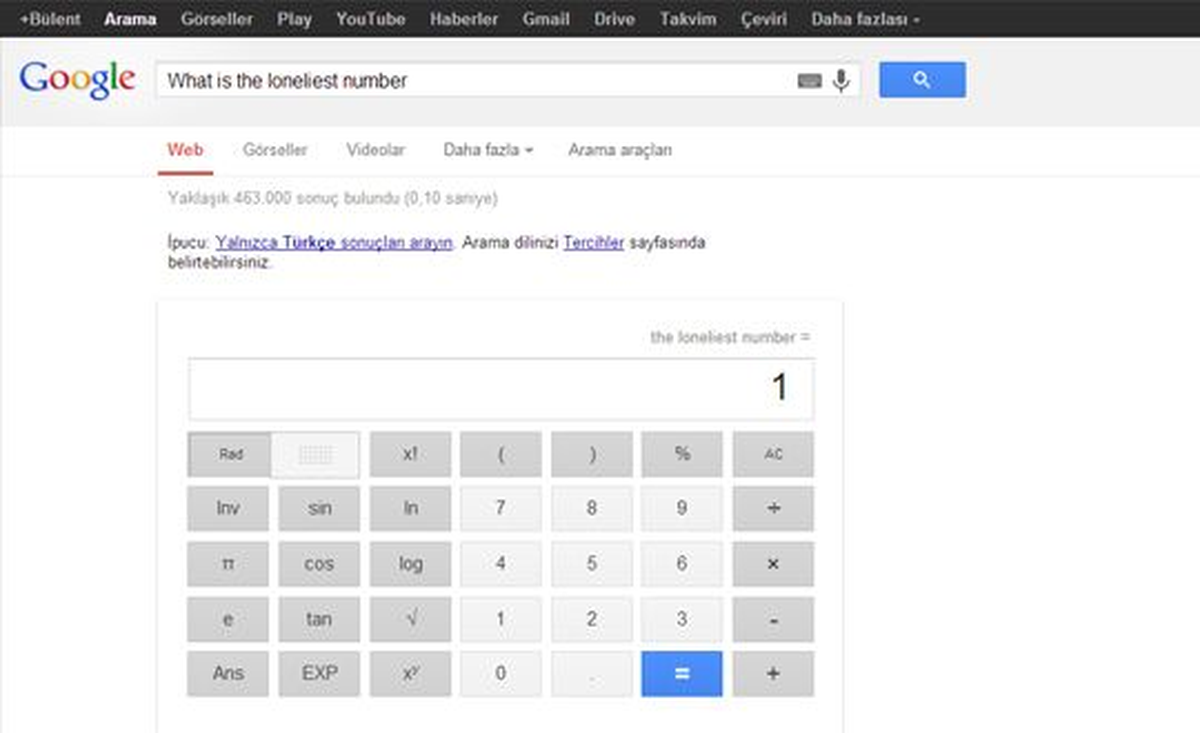Google\'dan İlginç Yanıt