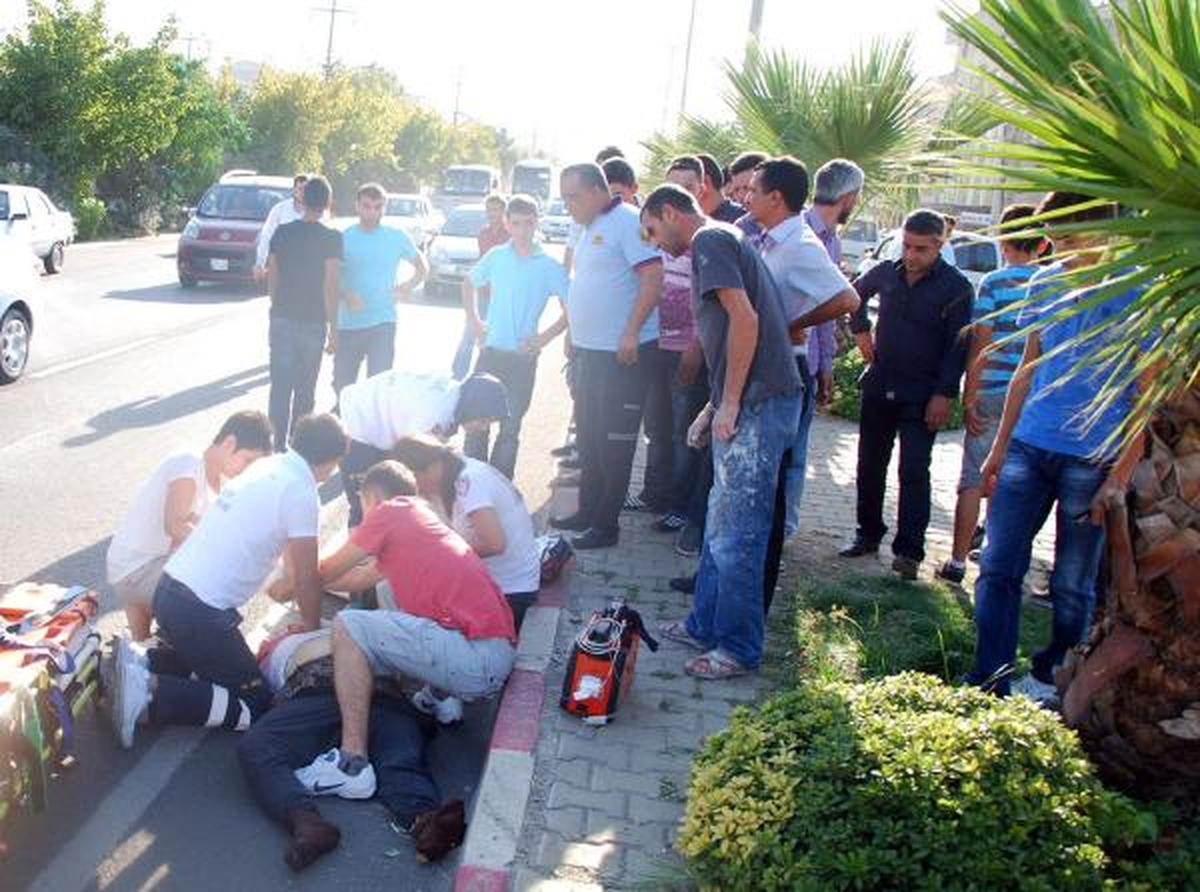 İşe Giderken Canından Oldu