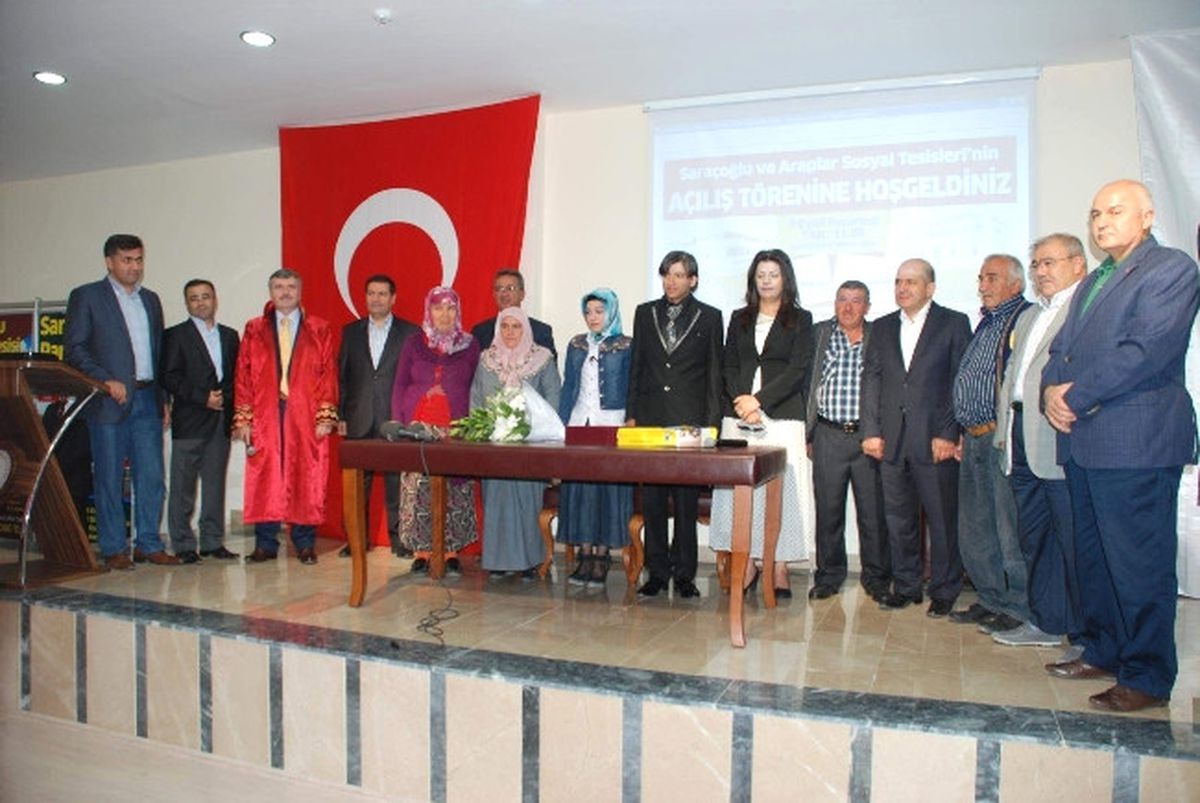 Karatay\'da Sosyal Tesisler Törenle Açıldı