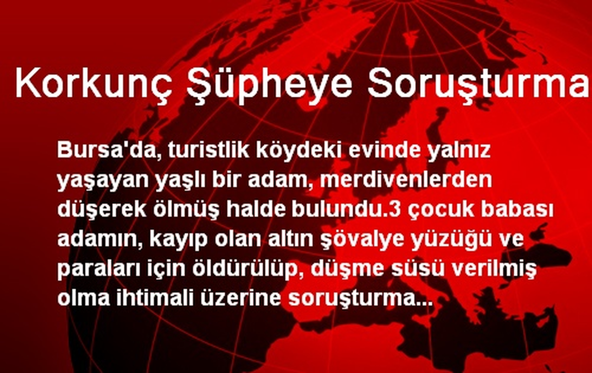 Korkunç Şüpheye Soruşturma