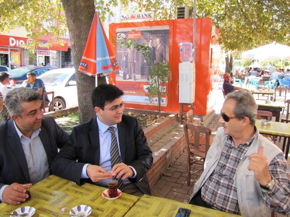 Milletvekili Aksoy Hisarcık\'ta