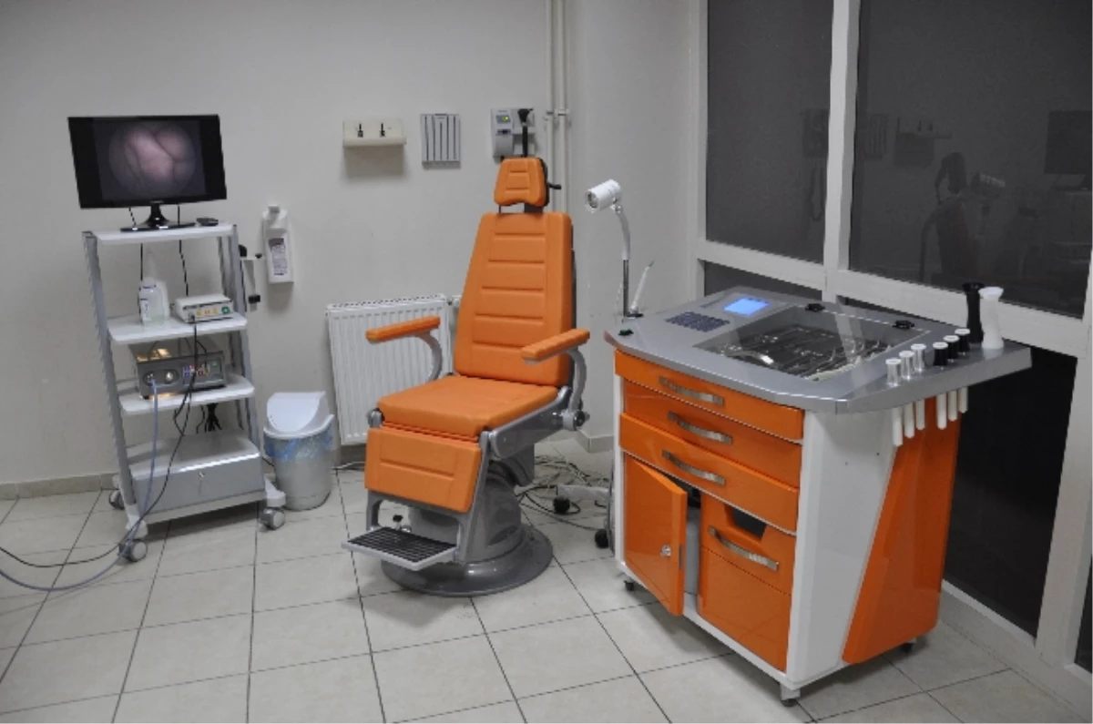 Nevşehir İ.şevki Atasagun Devlet Hastanesi Acil Kbb Polikliniğine Endovizyon Sistemi Kuruldu