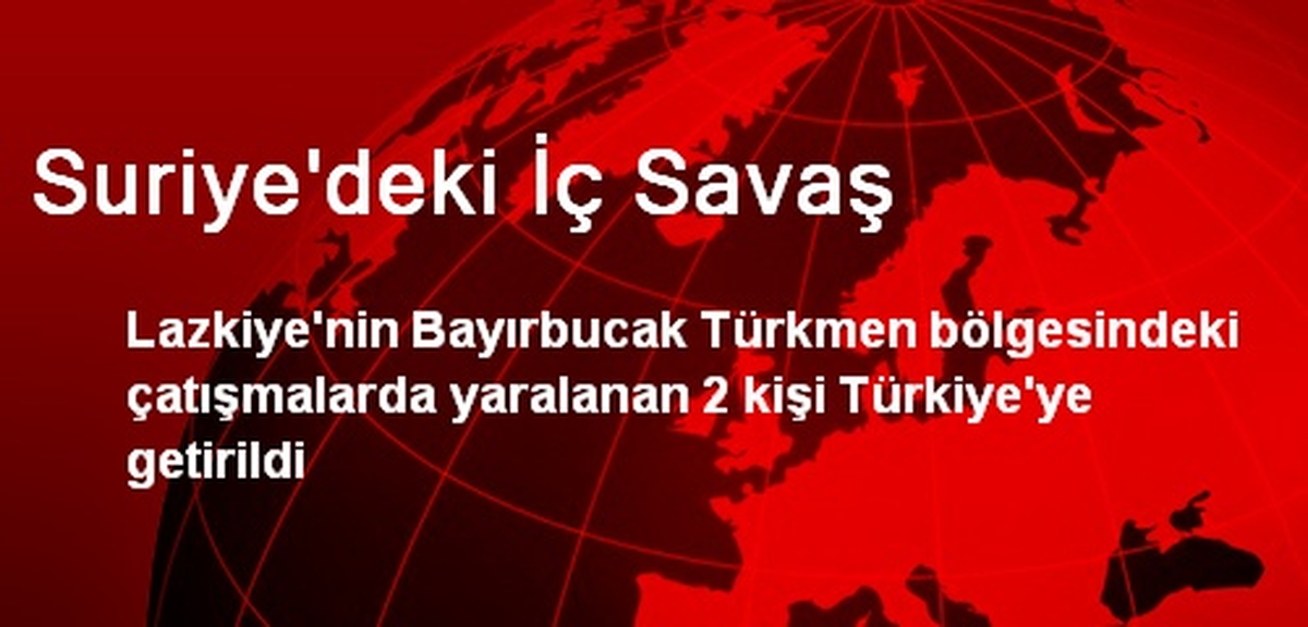 Suriye\'deki İç Savaş