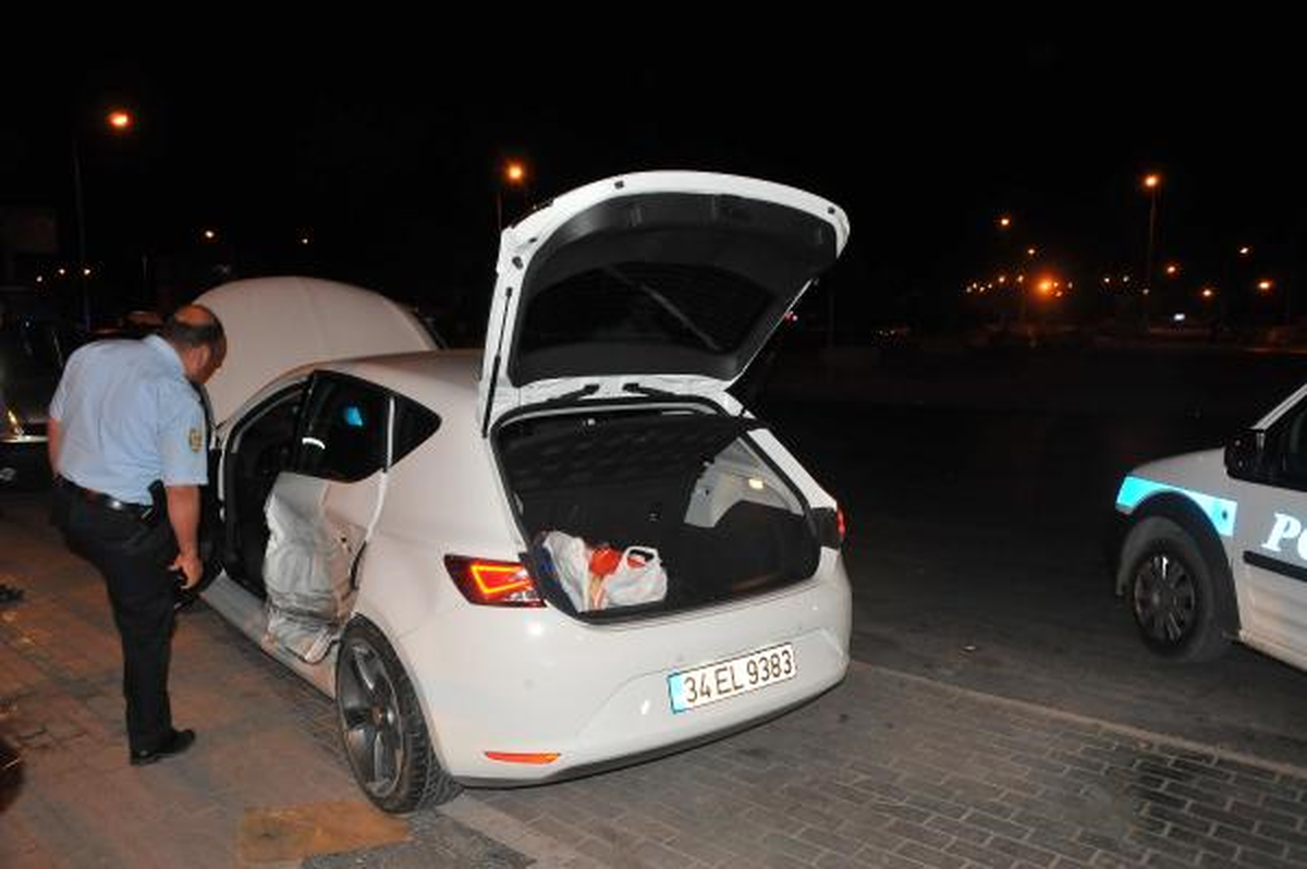 Tabancalı Gaspçılar Kaza Yapınca Yakalandı