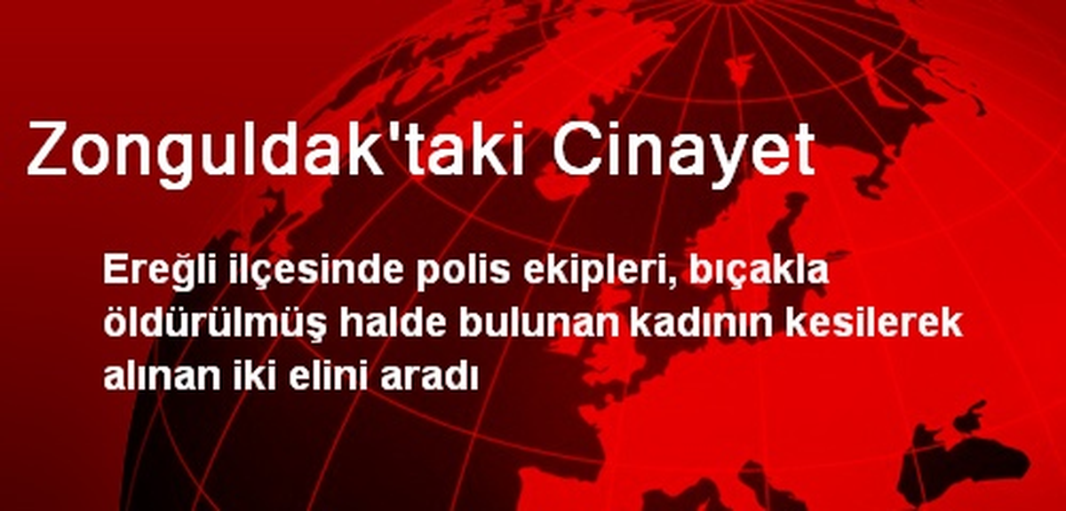 Zonguldak\'taki Cinayet