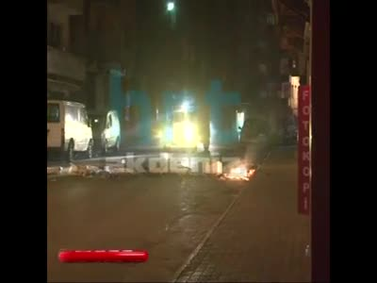Ahmet Atakan\'ın Düşme Anı Kamerada
