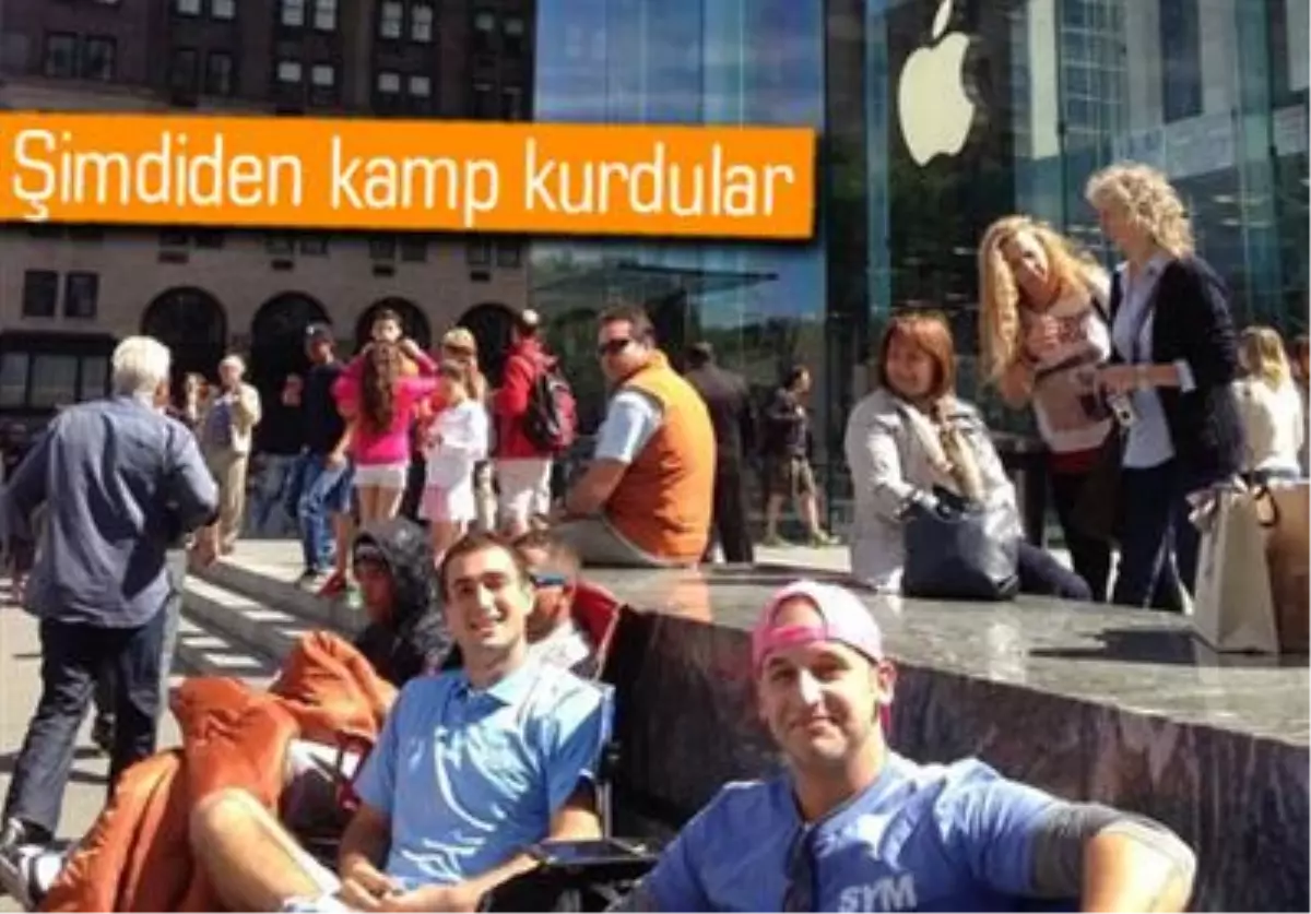 Apple Store\'ların Önünde Kuyruklar Oluşmaya Başladı