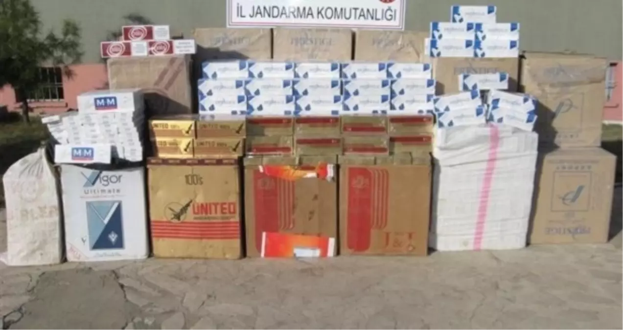 Bafra\'da Kaçak Sigara Operasyonu