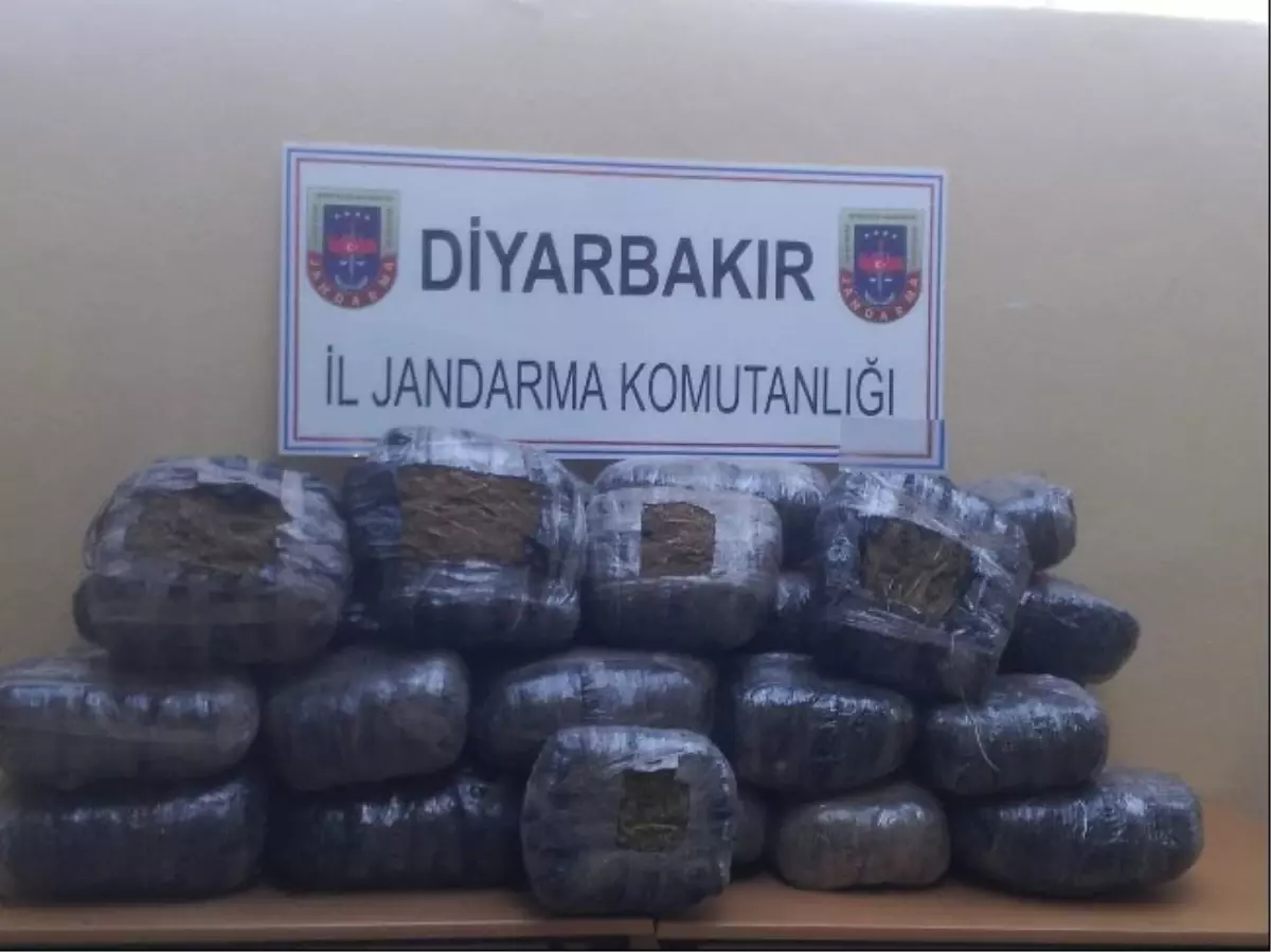 Diyarbakır\'da 177 Kilo Esrar Ele Geçirildi