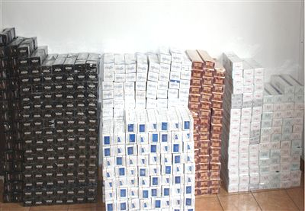 Erzurum\'da 5 Bin 140 Paket Kaçak Sigara Ele Geçirildi