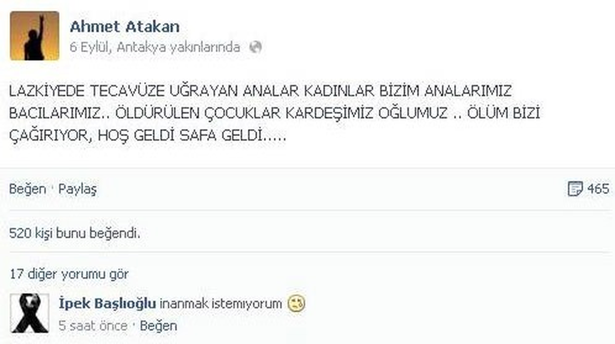 Hatay\'da Ölen Gencin Son Sözleri Yürek Burktu