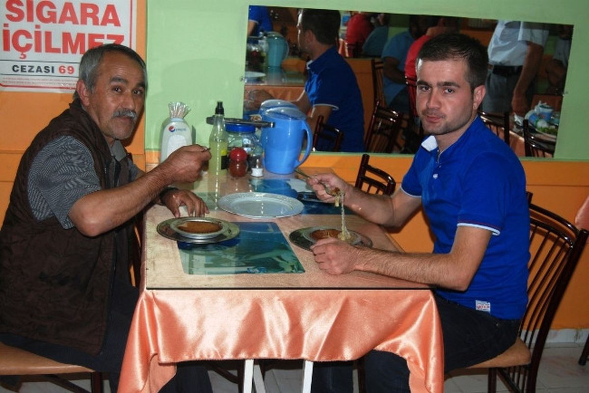 Hisarcık\'ta Fırında Künefe Keyfi