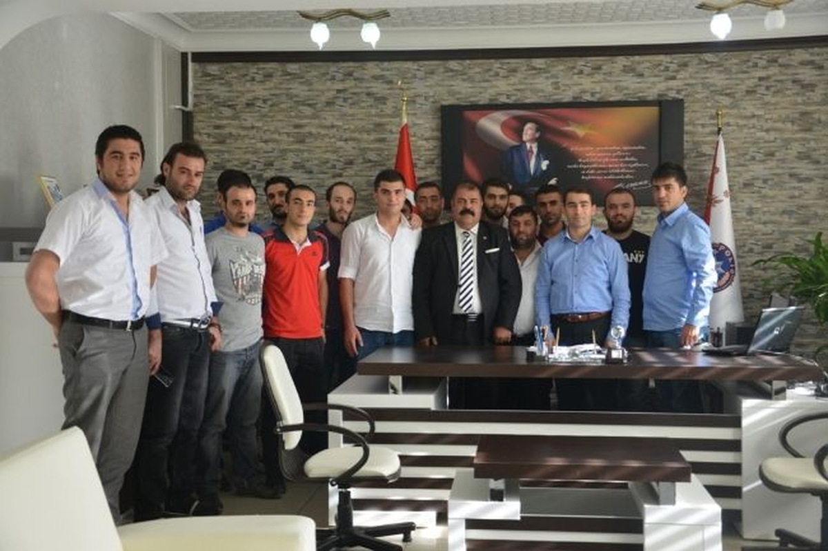 İlçe Emniyet Müdürü Taş, Cizrespor\'un Tribün Liderleri ile Buluştu