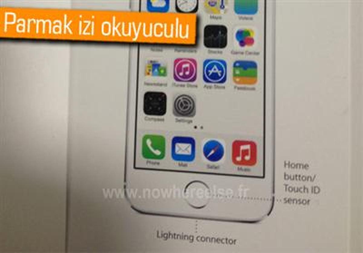 İphone 5s\'in Değişen "Home" Tuşu Gün Yüzüne Çıktı