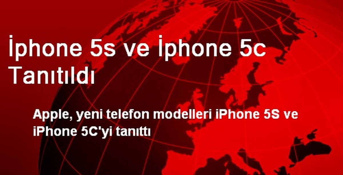 İphone 5S ve İphone 5C Tanıtıldı