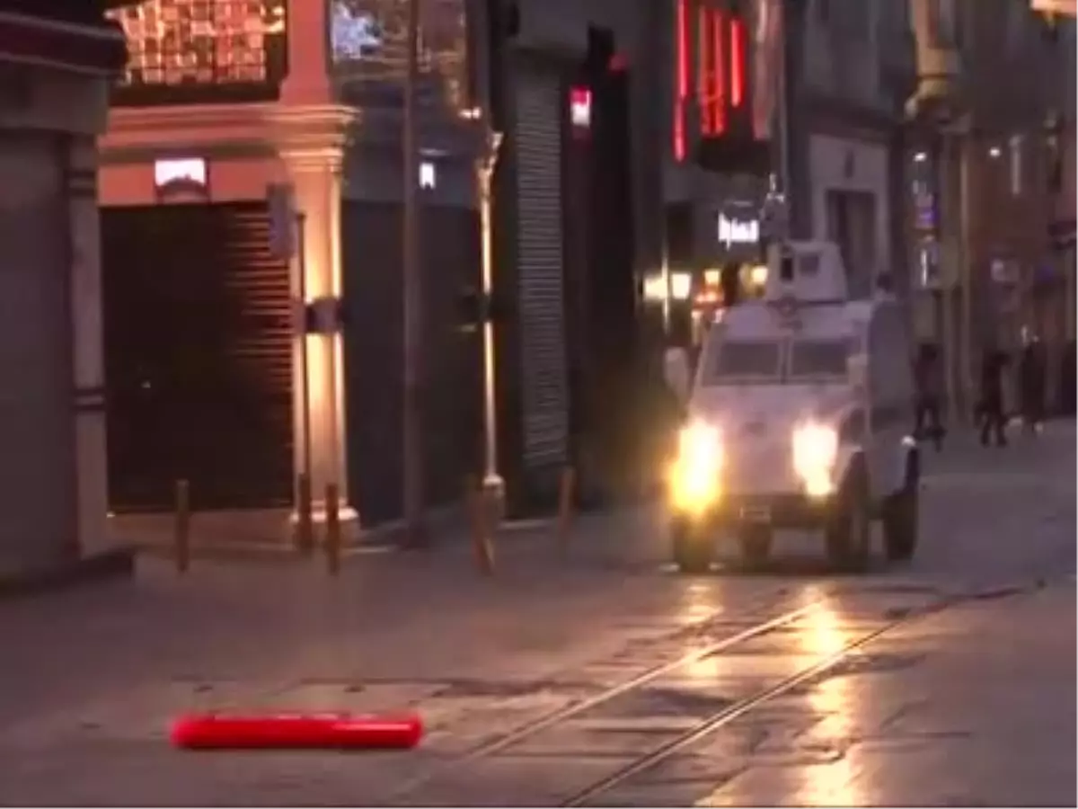 İstiklal Caddesi\'nde Müdahale