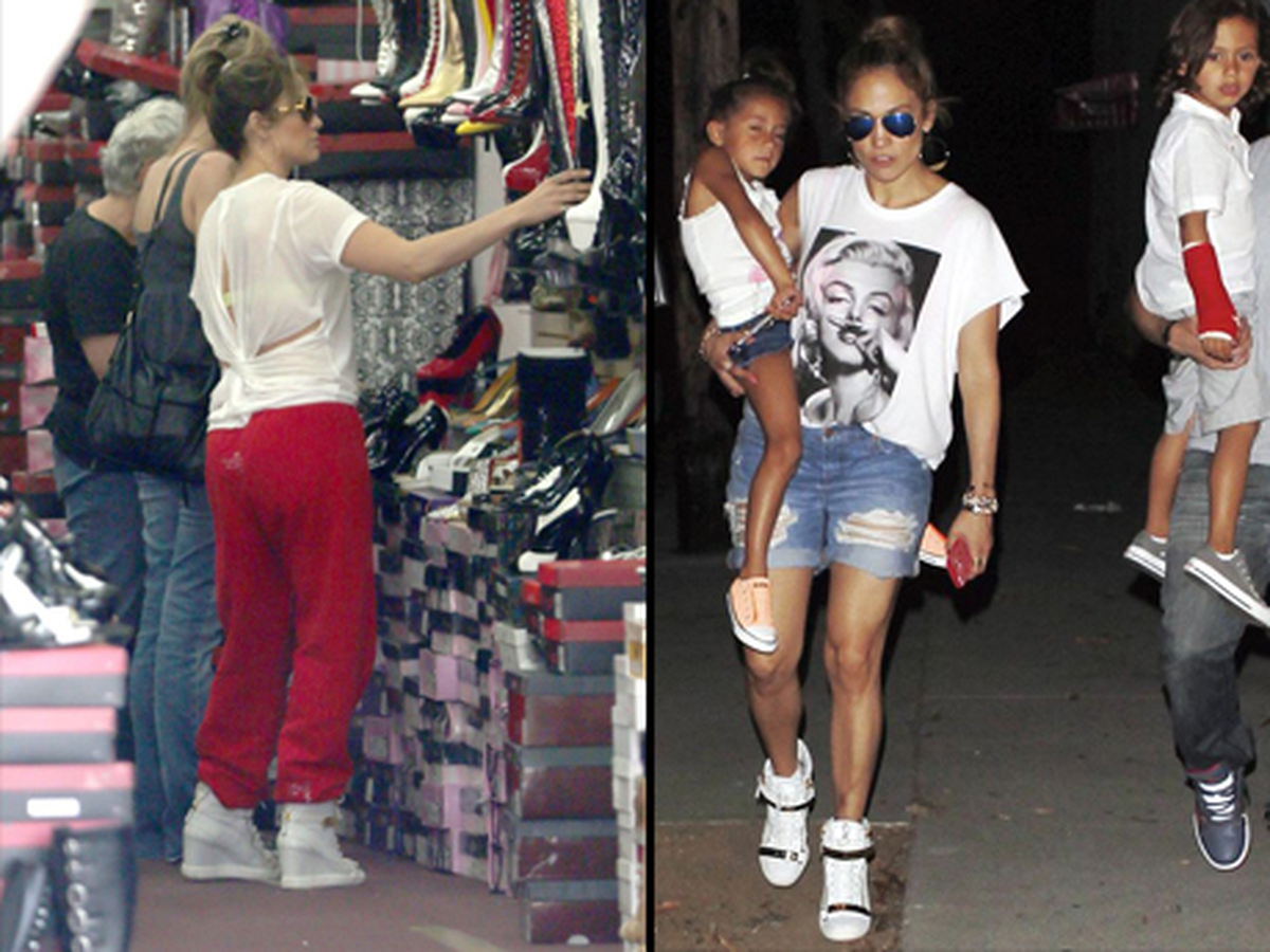 Jennifer Lopez Giuseppe Zanotti Ayakkabılarıyla Görüntülendi