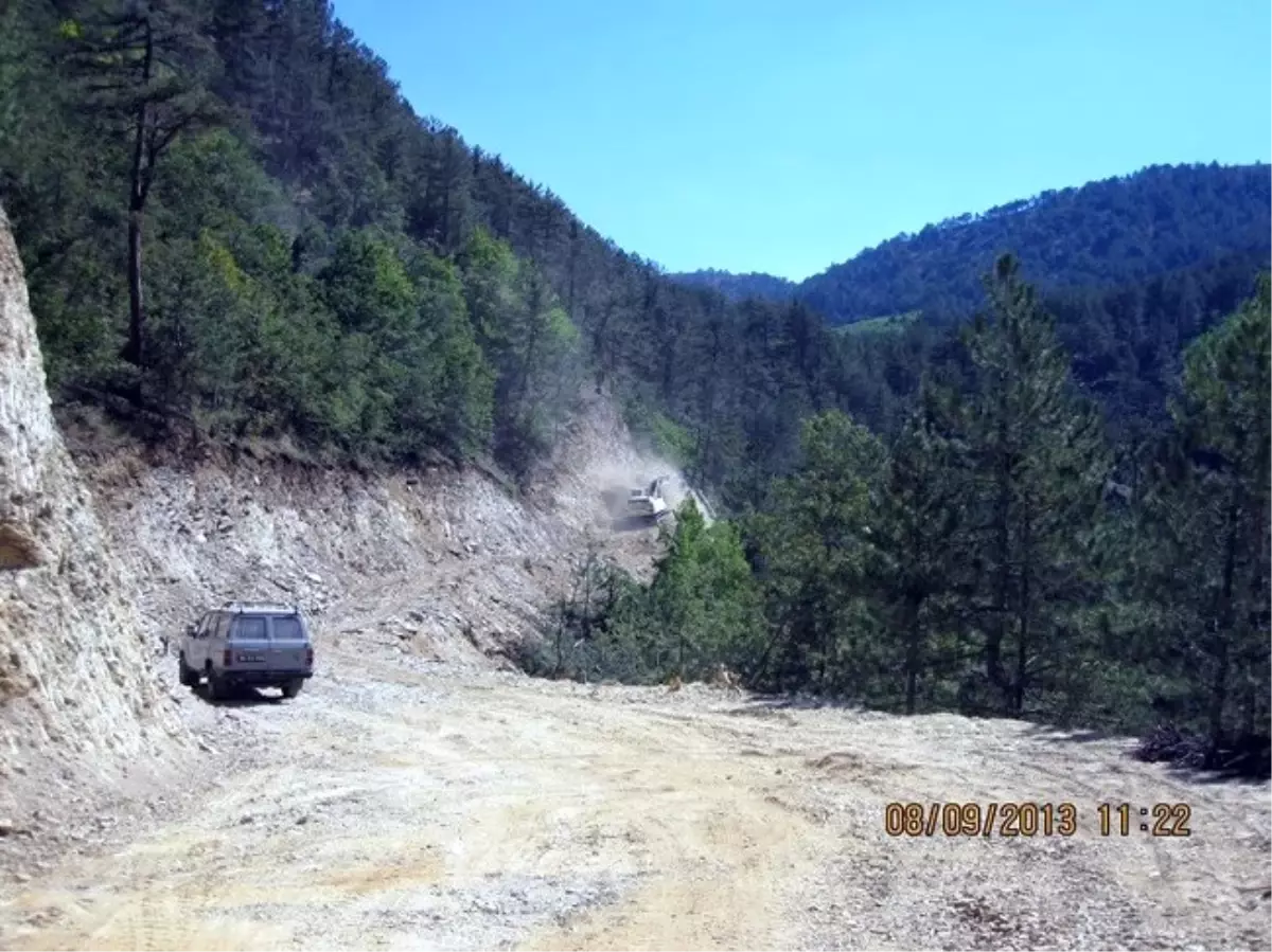 Muratdağı ile Uşak Bağlantı Yolu Tamamlanıyor