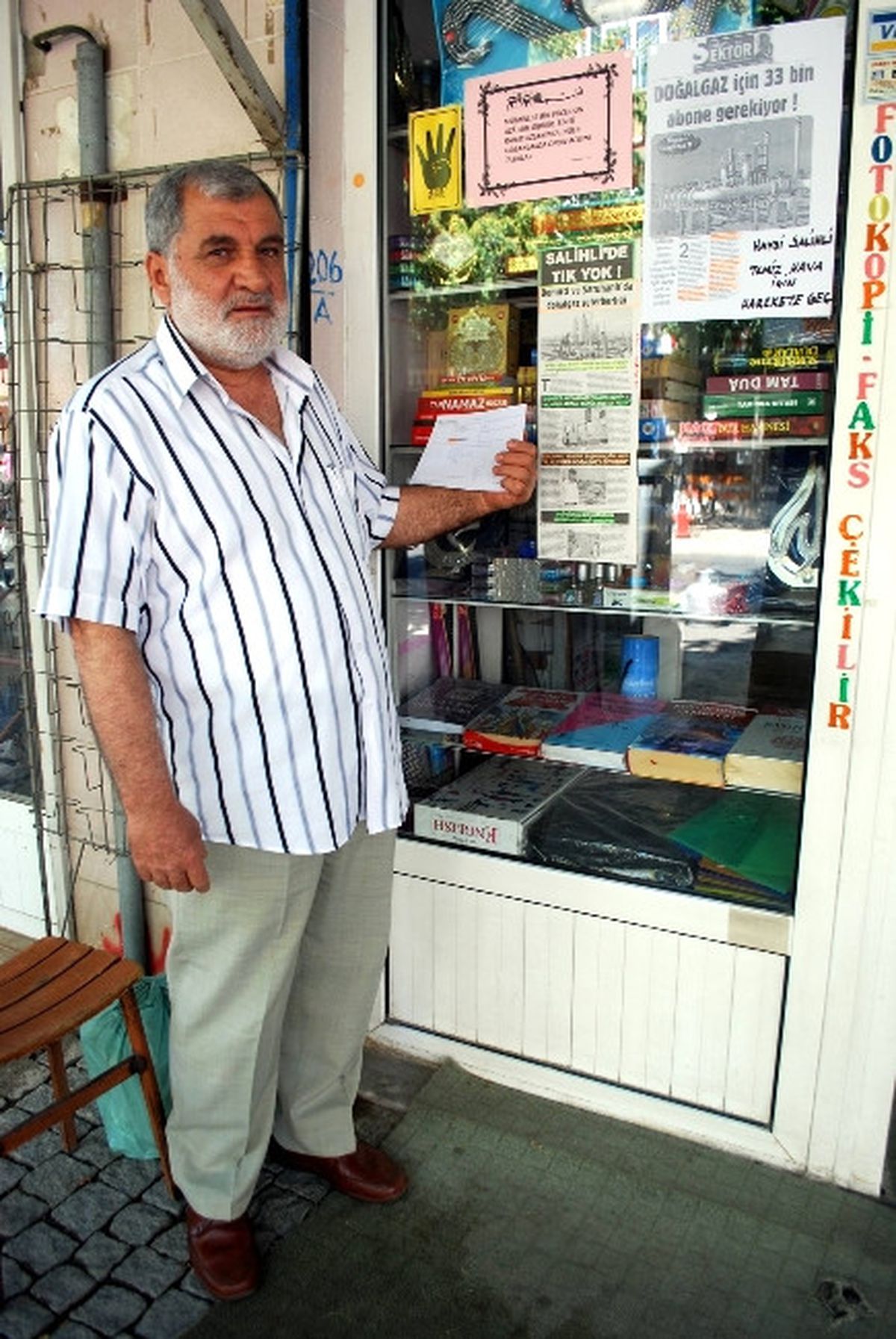 Salihli\'de Doğalgaza İlk Başvuru Geldi