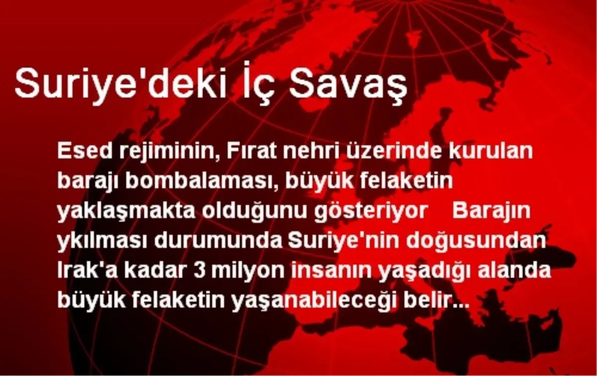 Suriye\'deki İç Savaş