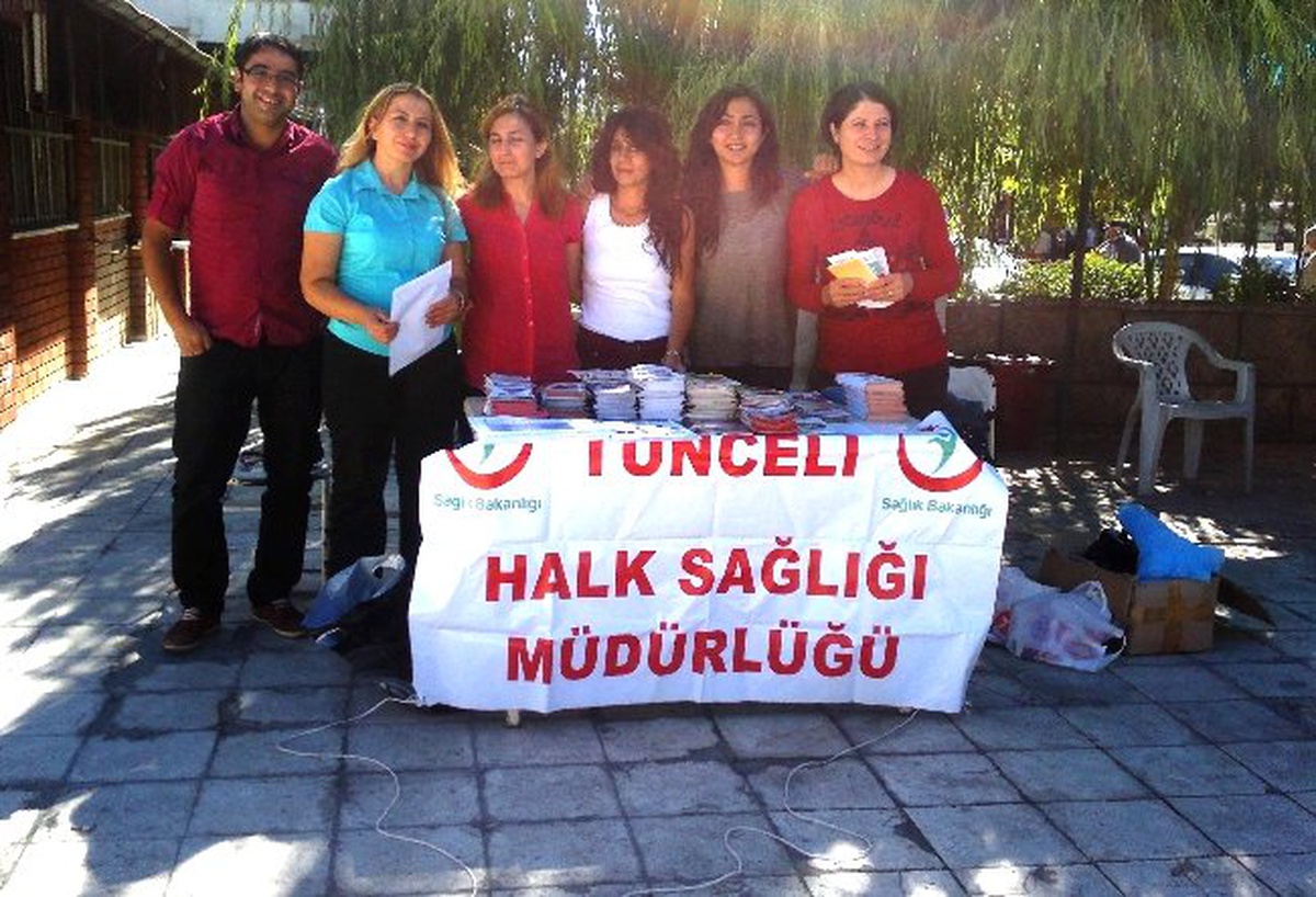 Tunceli\'de Halk Sağlığı Haftası Etkinlikleri