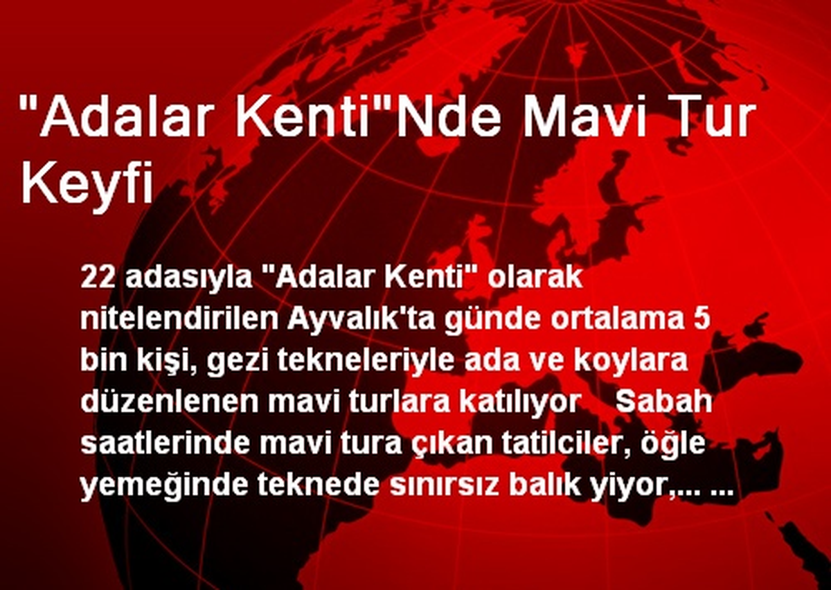 Günde 5 Bin Kişi 'Adalar Kenti'ni Geziyor