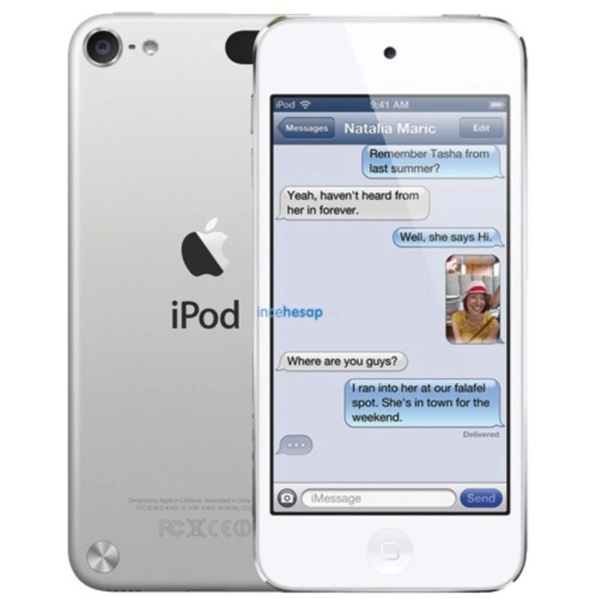 Apple İpod Touch 64 Gb 5.nesil Beyaz-Gümüş (Md721tz/a)