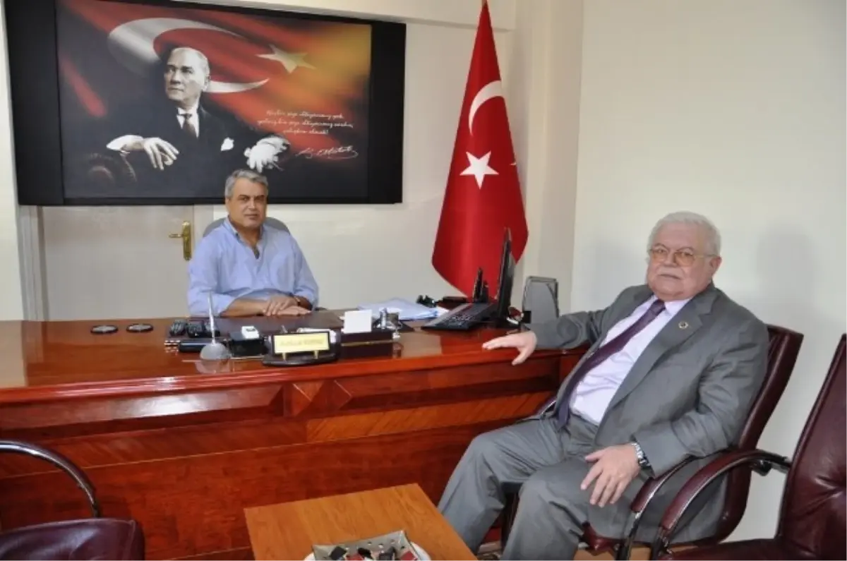 Başkan İnceoğlu'dan Kaymakam Erguvan'a Ziyaret