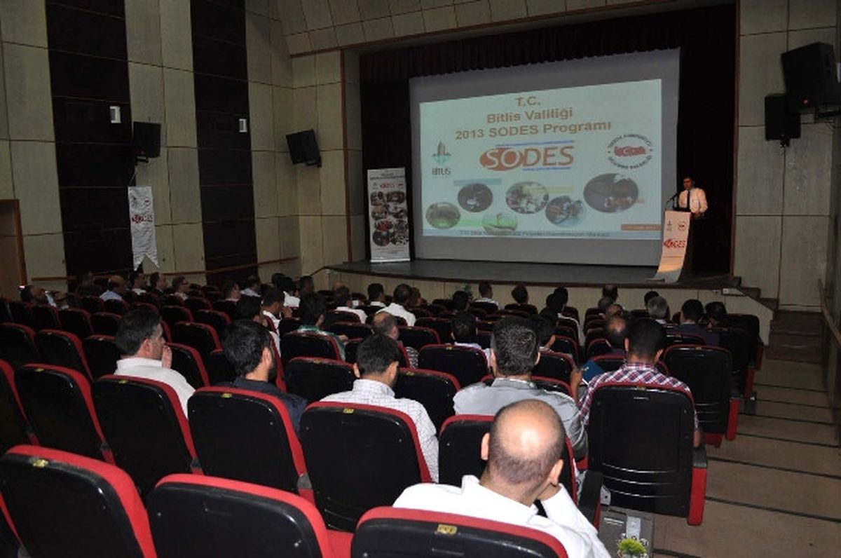 Bitlis\'te Sodes Bilgilendirme Toplantısı