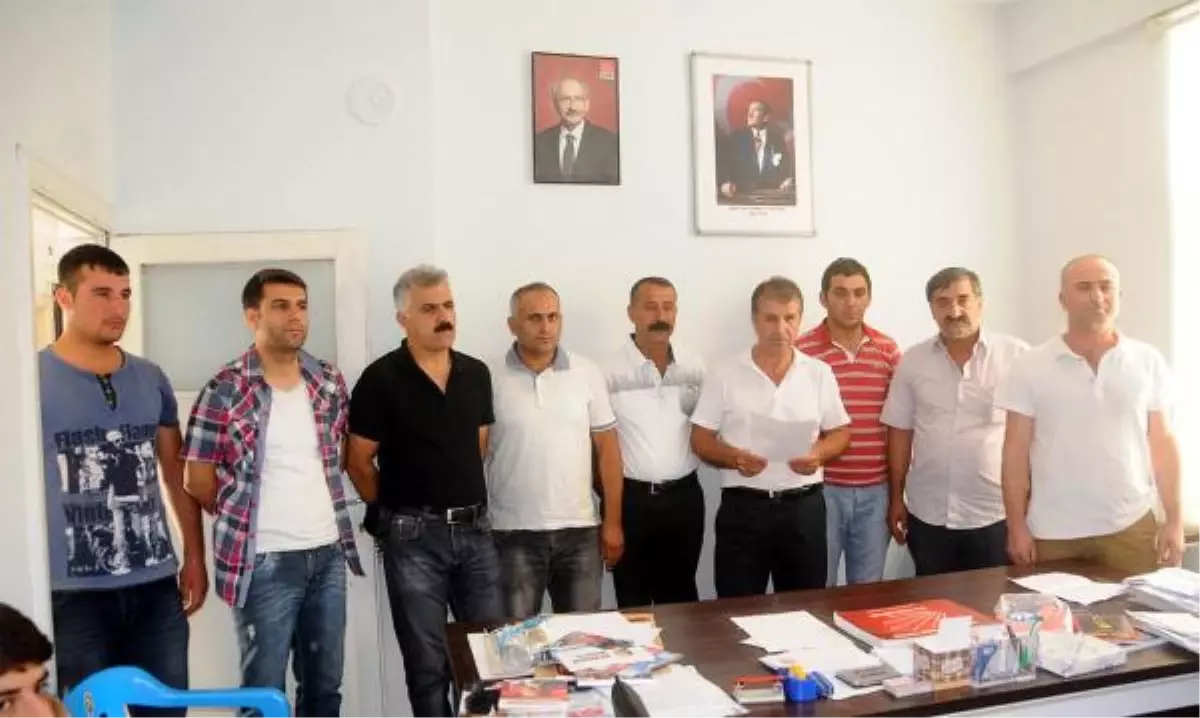 CHP\'nin Midyat Teşkilatı Partiden İstifa Etti