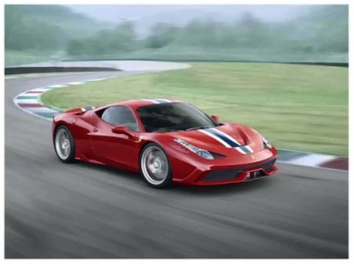 Ferrari 458 Speciale, Frankfurt\'ta Parladı