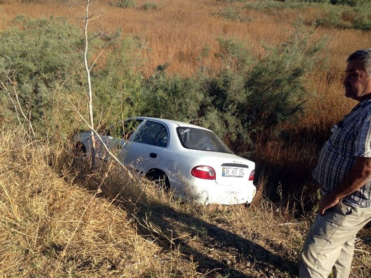 Pamucak Yolunda Kaza: 1 Yaralı