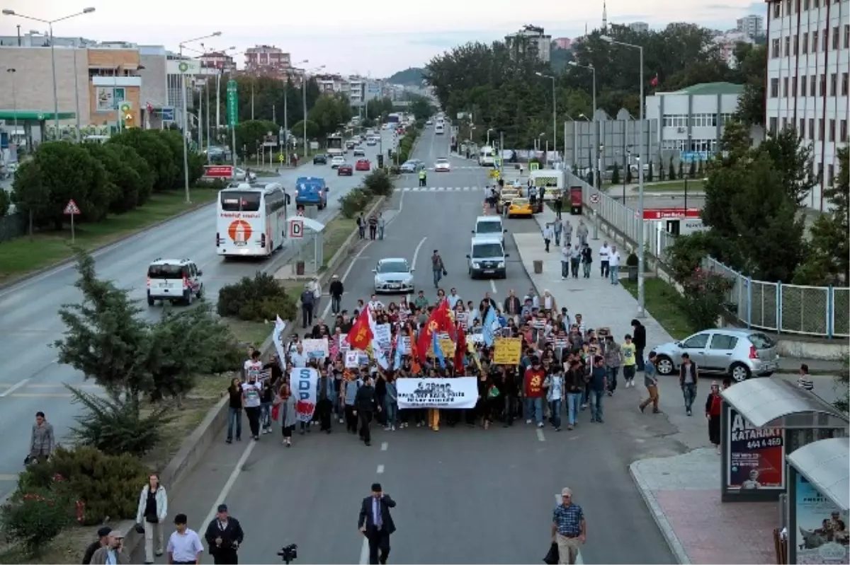 Samsun\'da Ahmet Atakan İçin Eylem Düzenlendi