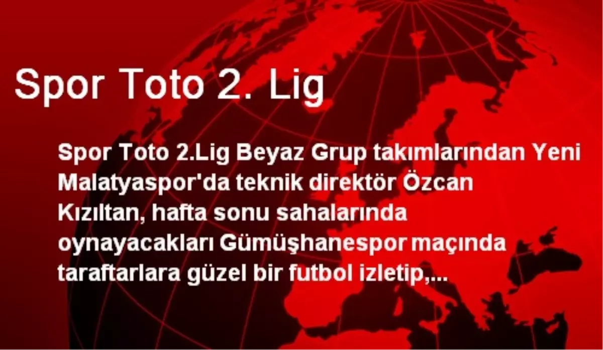 Spor Toto 2. Lig