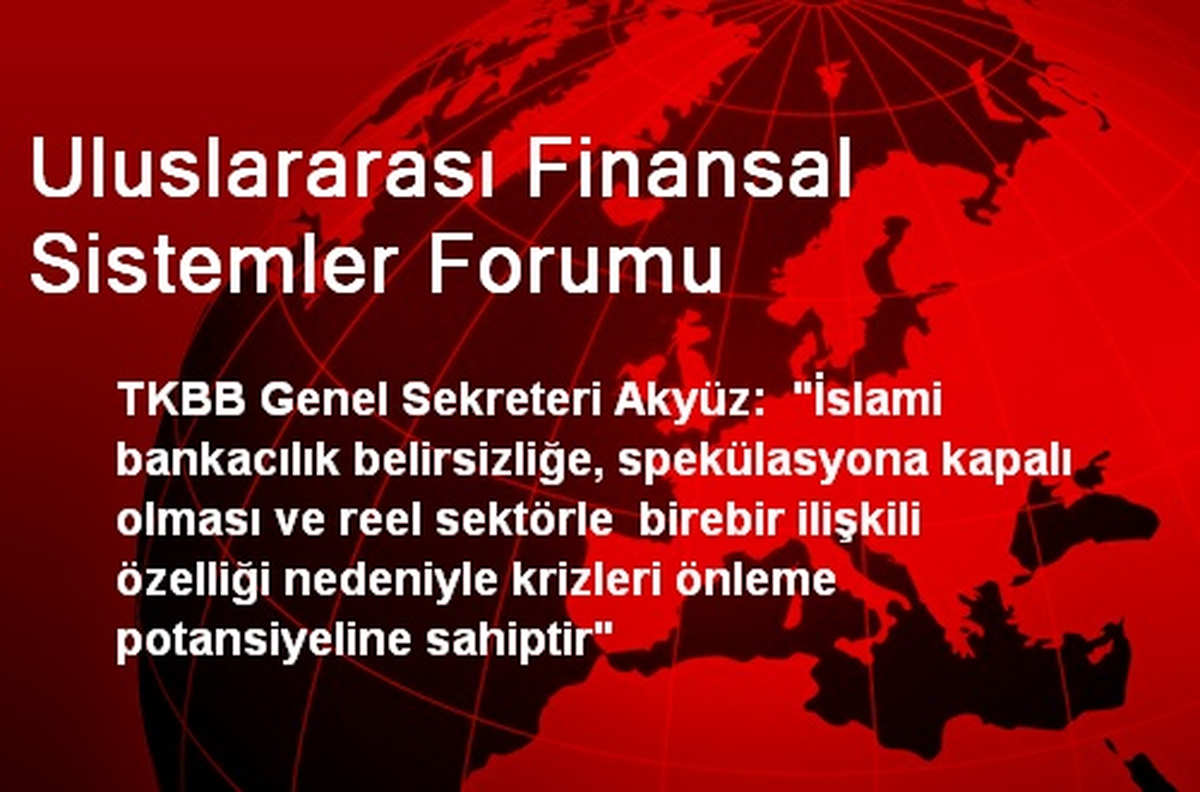 Uluslararası Finansal Sistemler Forumu