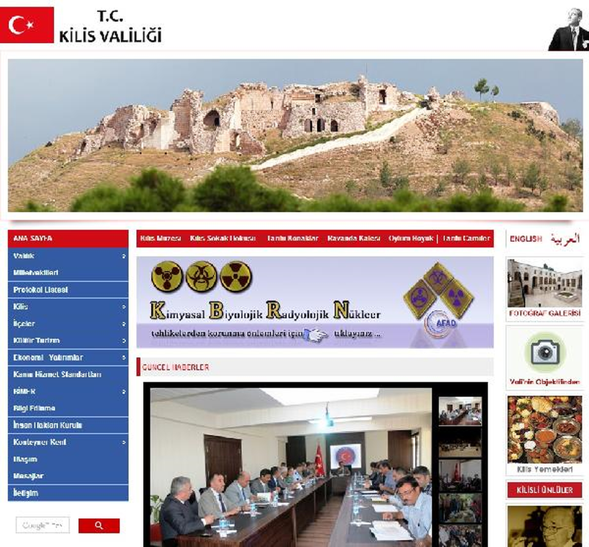 Valilik Sitelerinde Kimyasal Önlemi