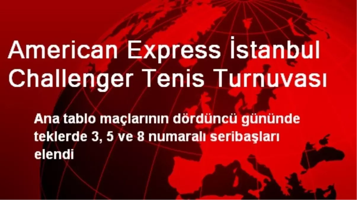 American Express İstanbul Challenger Tenis Turnuvası