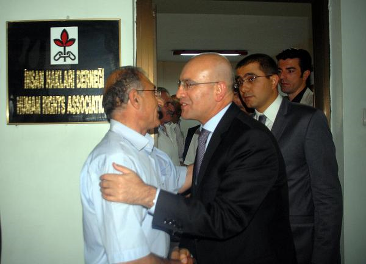 Bakan Şimşek\'ten Batman\'da İHD\'ye Ziyaret