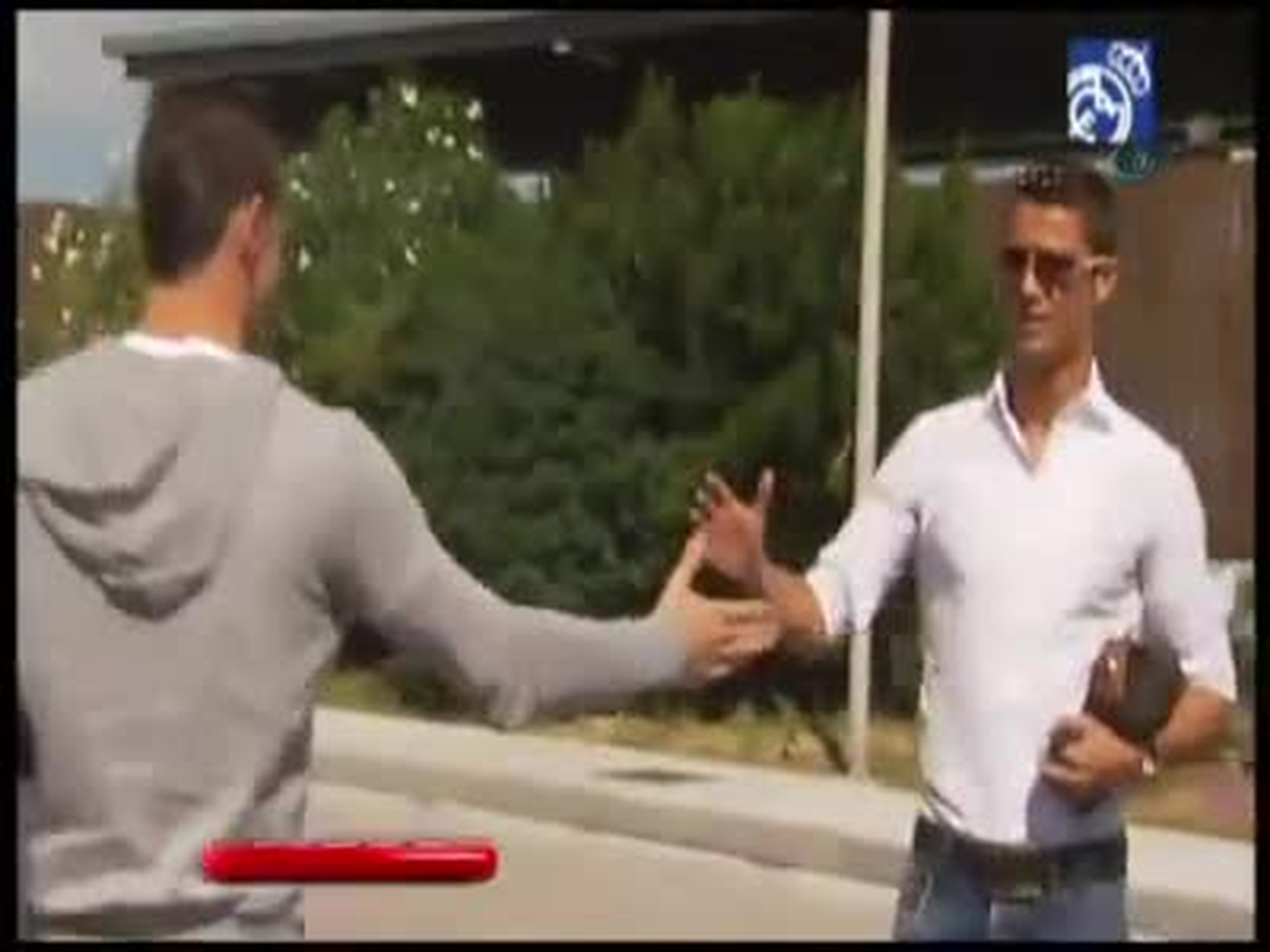 Bale ve Ronaldo, Real Madrid Tesislerinde İlk Kez Buluştu