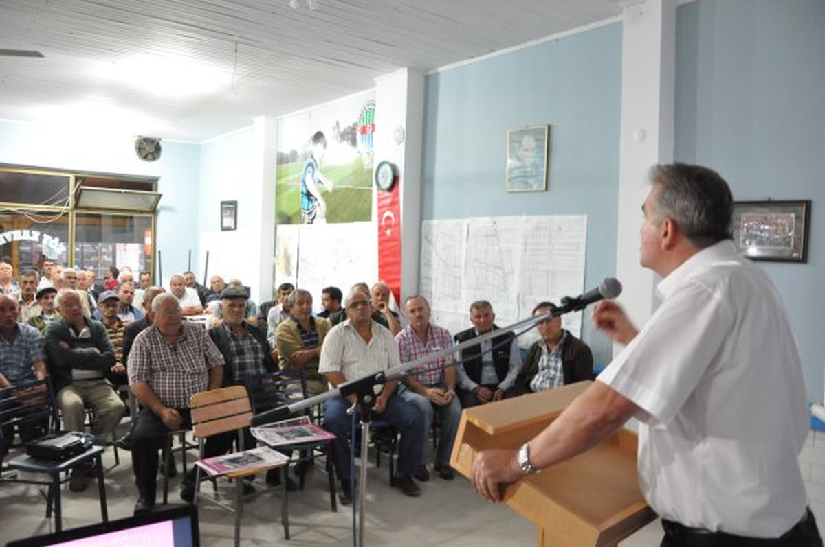 Başkan Cem Kara Çanakça Halkını Bilgilendirdi