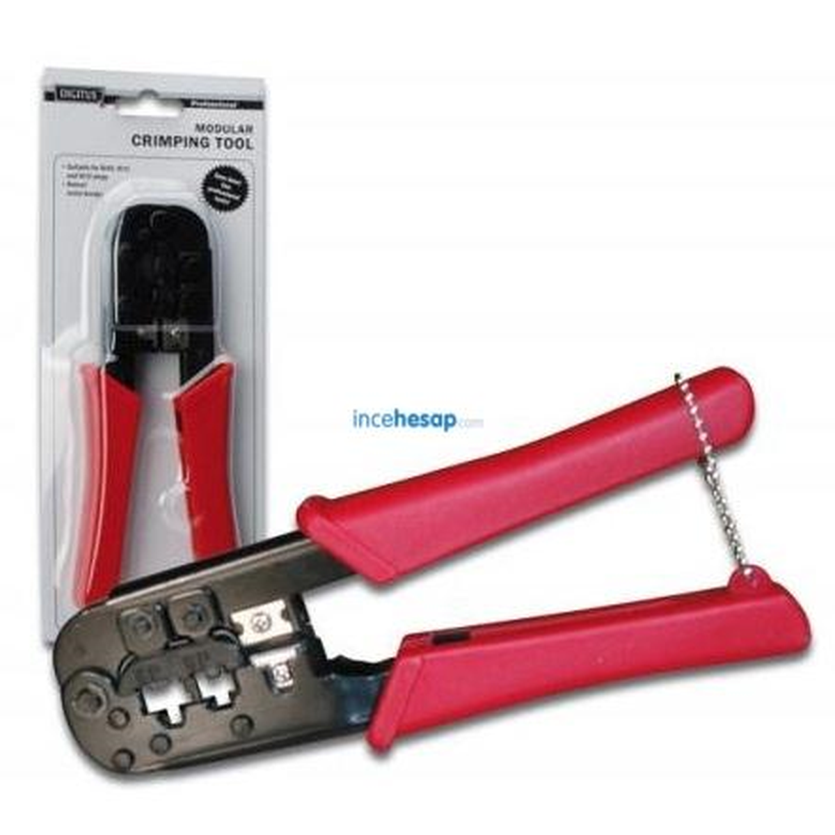 Digitus Dn-94007 Crimp Aleti/sıkma Pensi ve Kablo Kılıfı Sıyırma Aleti