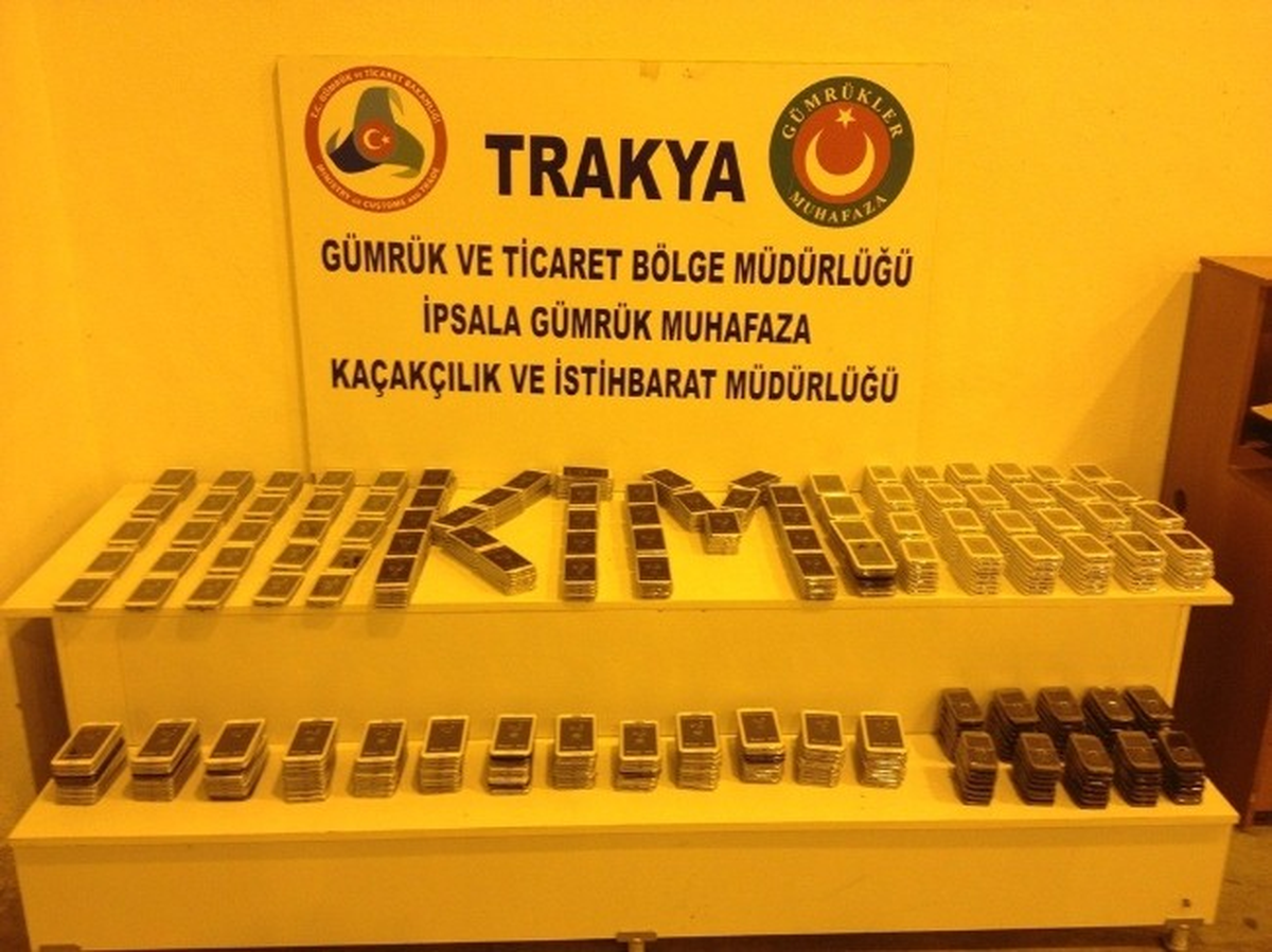 Edirne\'de 642 Adet Kaçak Telefon Ele Geçirildi