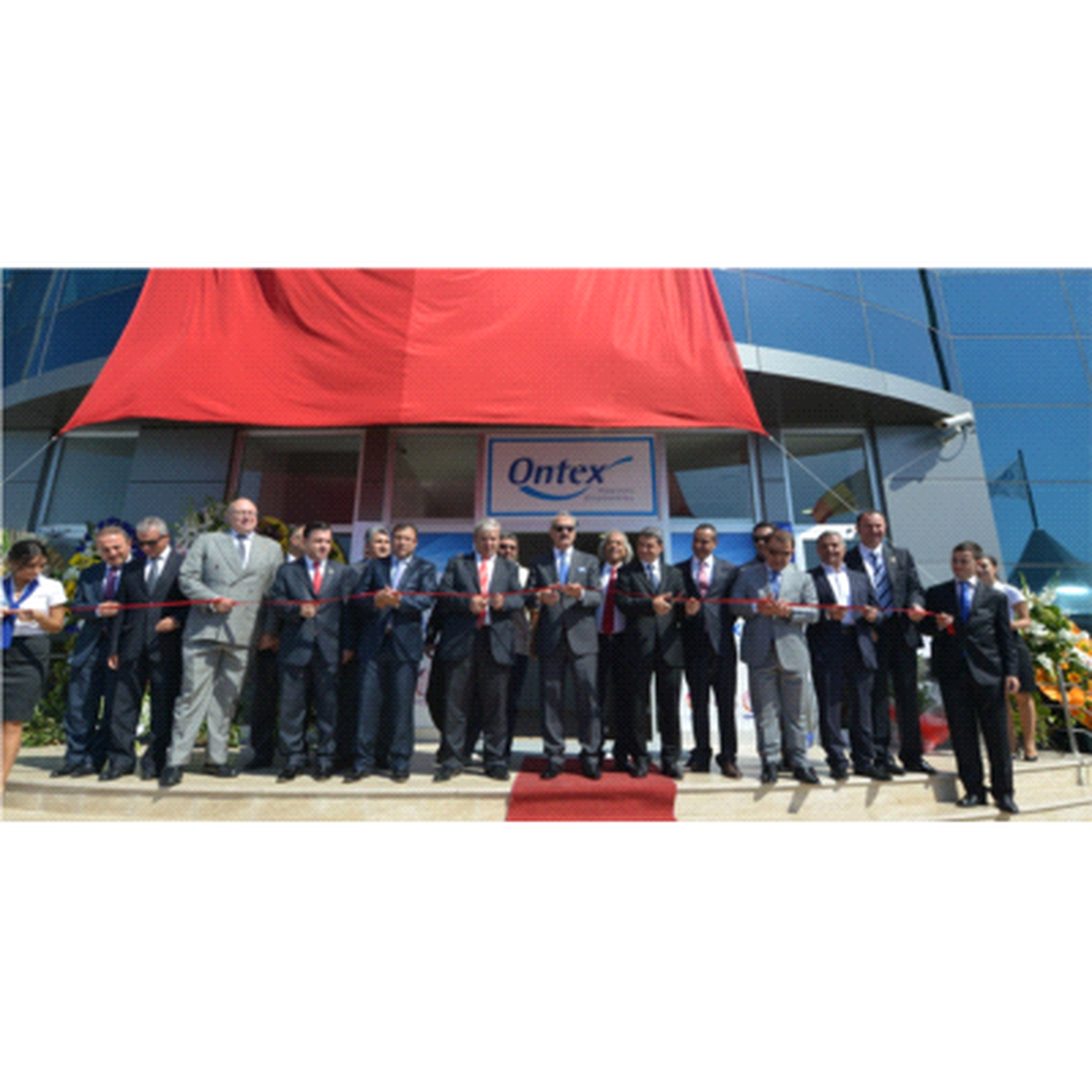 Ekonomi Bakanı Zafer Çağlayan Ontex Fabrikasını Açtı