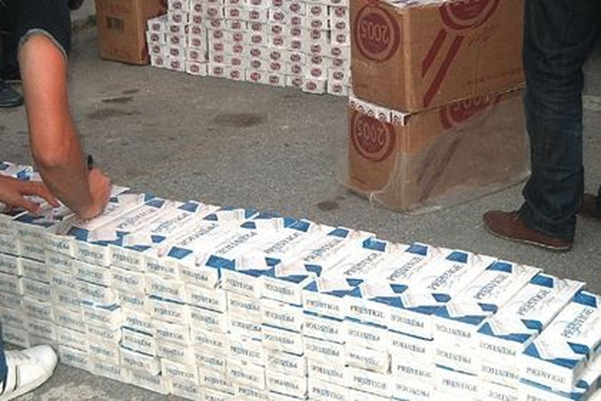 Gaziantep\'te Kaçak Sigara Operasyonu