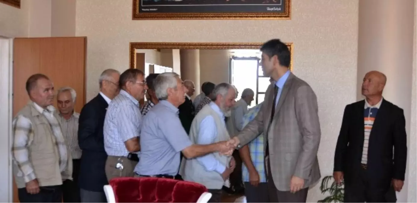 Gazilerden Kaymakam Karaboğan'a Ziyaret