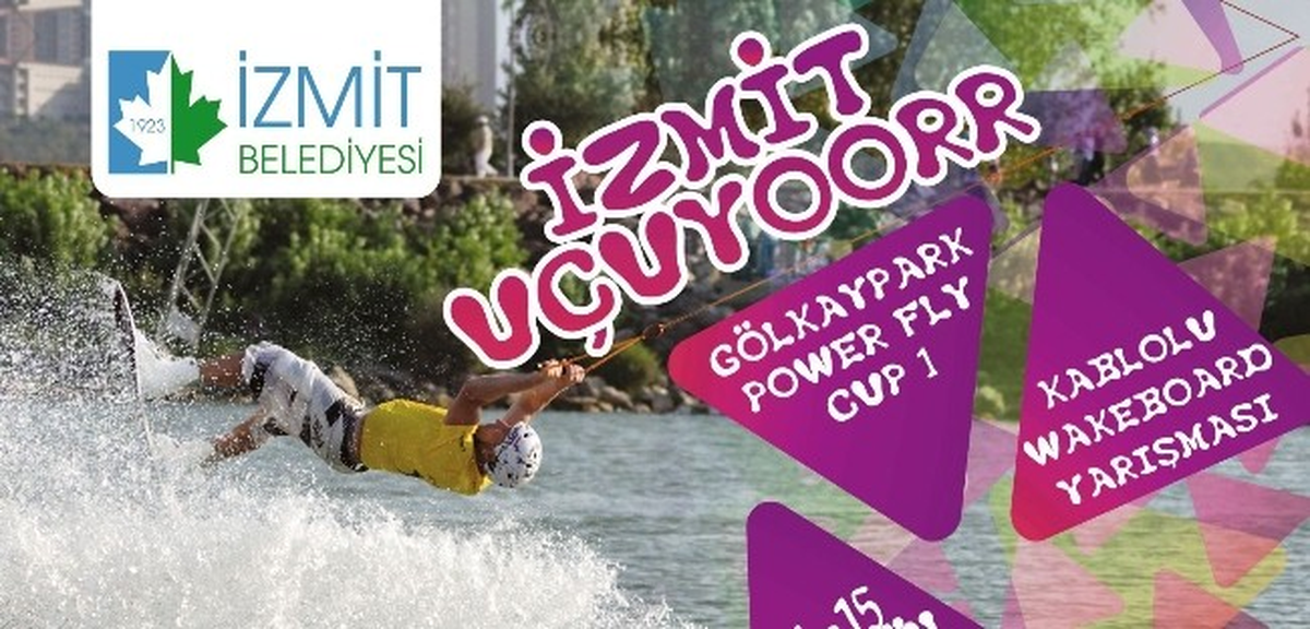 Gölkay\'da Wakeboard Şenliği