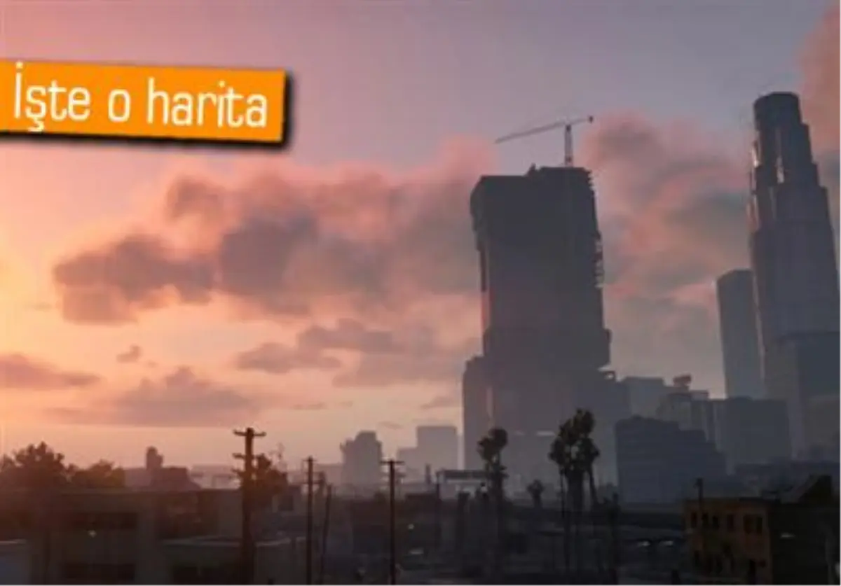 Gta 5\'in Oyun İçi Haritası Sızdı
